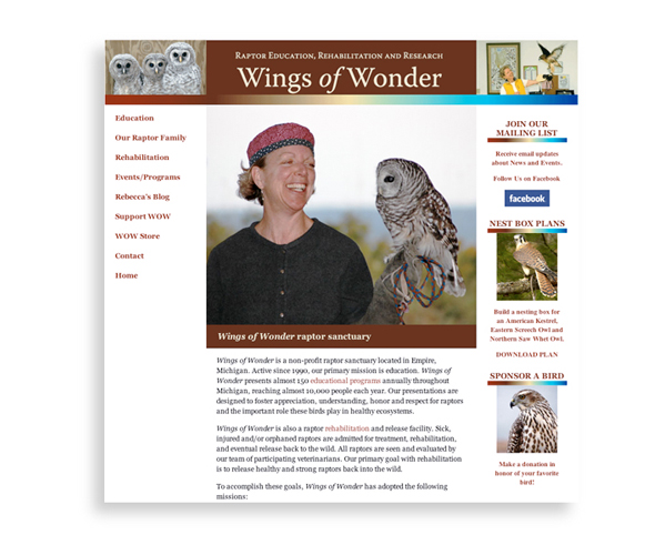 Wings of Wonder Raptor Rehabilitation
